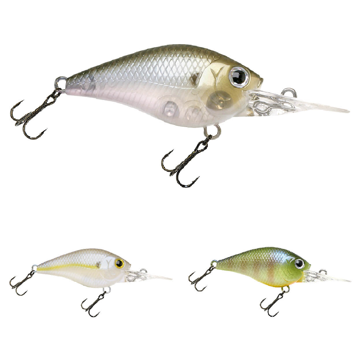 Lucky Craft LC 0.5 Deep Diver Crankbait Silent 4,5cm 6,8g buy by