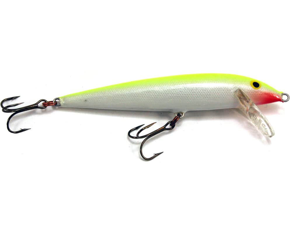 Vintage Rapala Countdown Normark Lure SFC Silver Fluorescent Chartreuse buy  by Koeder Laden
