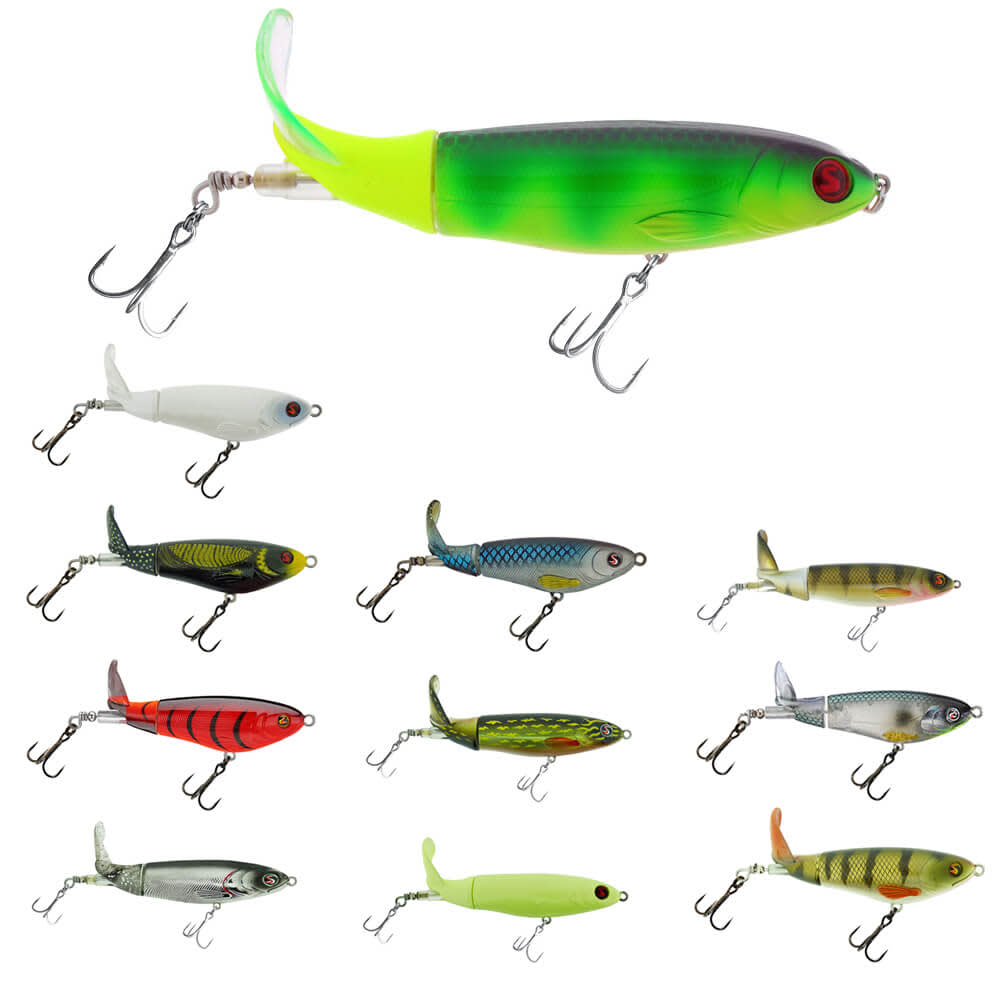 3 lures river2sea bass topwater whopper plopper 90 3 1/2" assortment loon etc..