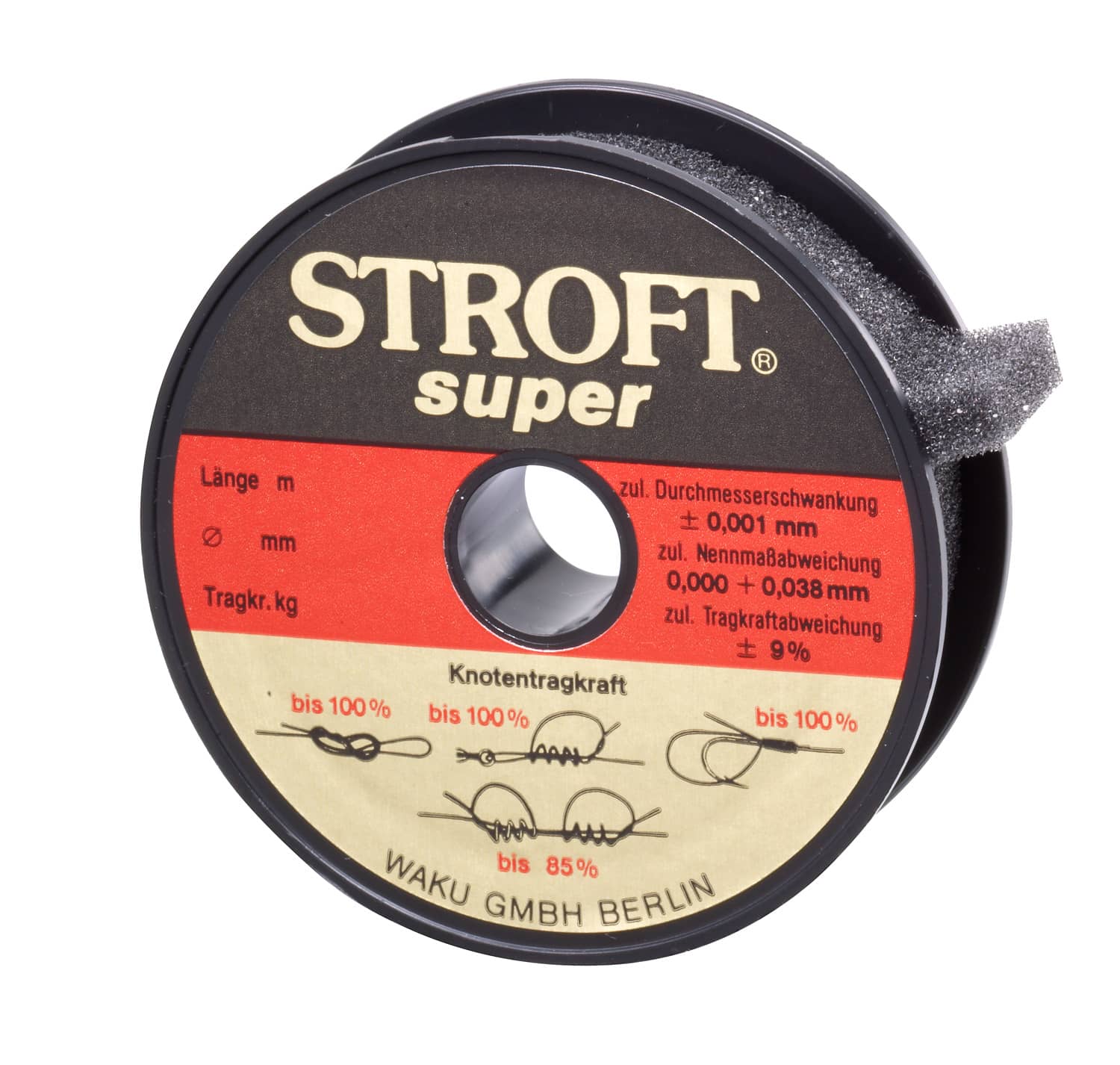 Stroft Super 100m monofilament line Grey green 