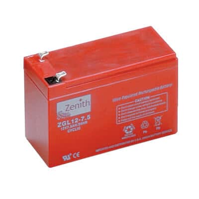 Marken-Echolot Akku/Batterie Zenith 12 Volt 7,2Ah Zyklenfest für Dauerbetrieb! 